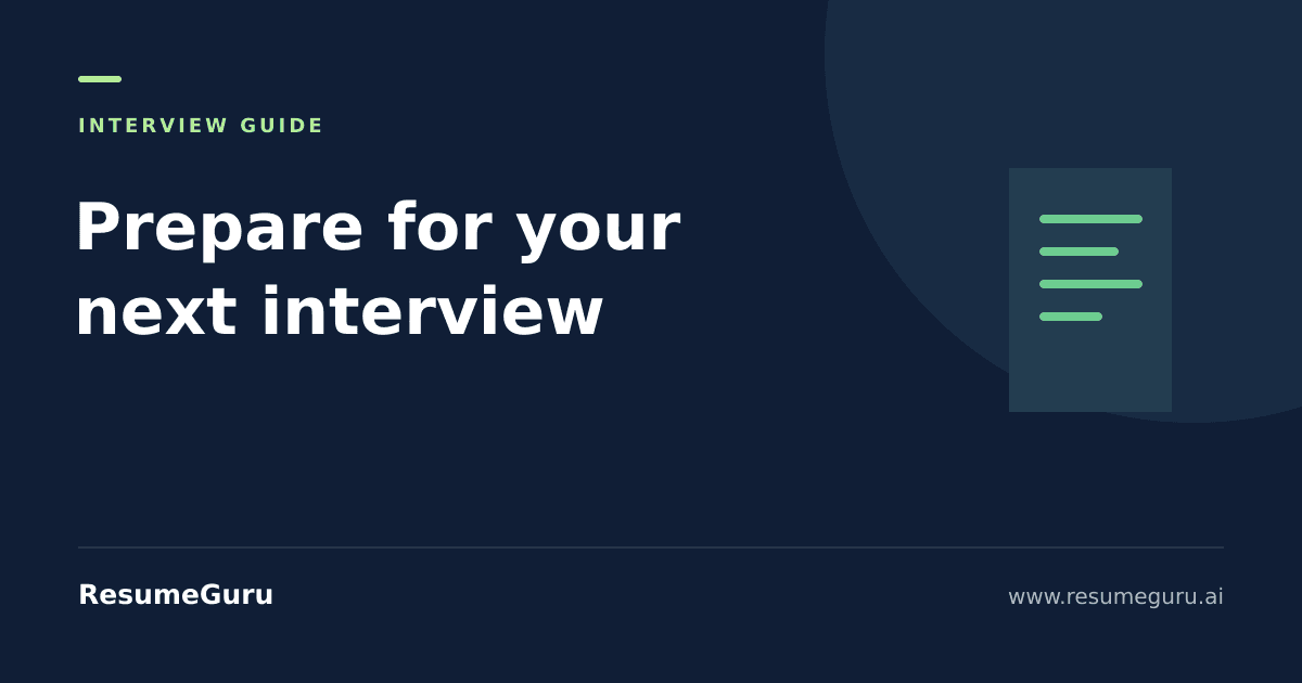 Self-Introduction for a Job Interview: One-Minute Guide